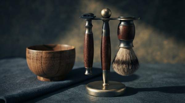 Editorial illustration for Elevating the Ritual: A Guide to Luxury Men's Grooming Tools