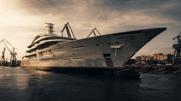 Editorial illustration for Engineering Elegance: How Marine Constraints Shape Superyacht Interior Design