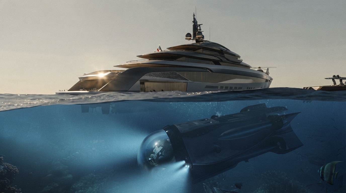 Editorial illustration for Navigating Superyacht Ownership: New Build, Brokerage, and Fractional Models
